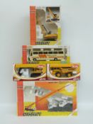 Five Joal 1:50 scale diecast model construction vehicles comprising 530 ATT Terex Crane,