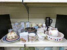 Susie Cooper for Wedgwood pair of Ashmun pattern goblets, tea ware, possibly early Shelley, Mason's,