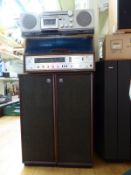 Dynatron Transpower SRX25 radiogram with Garrard 202STC deck,