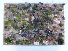 Scratch built Union Army Antietam Creek Autumn 1862 military diorama,