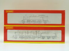 Two Hornby 00 gauge GWR locomotives 2-8-0 Class 2800 2847 R2464 and 2-6-2T Class 61XX 6113 R2098,