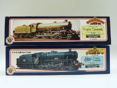 Two Bachmann 00 gauge 4-6-0 BR locomotives Jubilee Class Silver Jubilee 31-151 and B1 61010