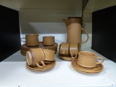 Purbeck Pottery retro coffee and dinner ware
