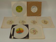 Eight demo and A label singles including Deep Purple - Fireball