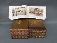 Seven bound volumes of Illustrated War News depicting WWI