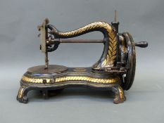 Jones vintage hand sewing machine