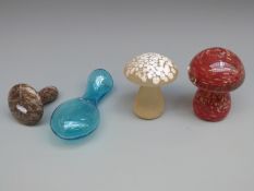 An American glass darning/sewing slipper,