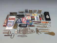 A quantity of lighters including Colibri, Ronson and Thorens,