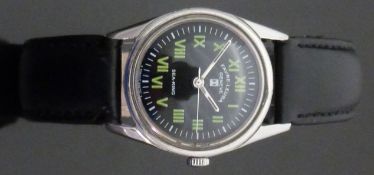 Favre-Leuba Sea King gentleman's military style wristwatch ref.