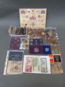 An amateur collection of UK and overseas coinage and banknotes,