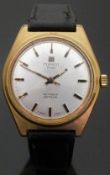 Tissot Actualis Autolub gentleman's wristwatch with luminous hands, two-tone baton numerals,