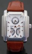 Grace Bros automatic chronograph duel time wristwatch ref.