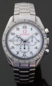 Omega Speedmaster Broad Arrow Olympic Edition gentleman's automatic chronograph wristwatch ref. 321.