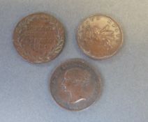 A 17thC copper doctor's token marked for Dr.