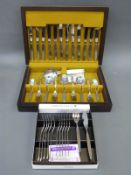 Oneida Community pattern six place canteen of cutlery,