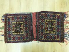 A Persian saddle bag