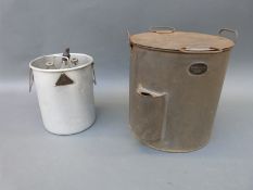 Geo Fowler, Lee and Co Ltd, Reading drum shaped food preserver/steriliser,