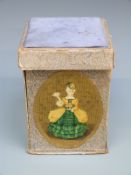 A fold out sewing/ needle case, contents include William Hall & Co,