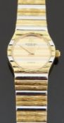 Raymond Weil 18ct gold plated ladies wristwatch ref.