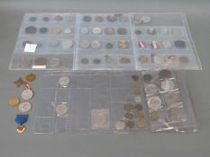 A collection of over seventy commemorative medals / medal coins comprising Victorian,