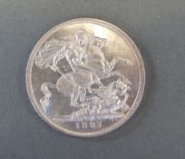 Queen Victoria 1887 jubilee head crown,