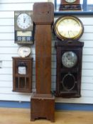 Seiko c1970s transistorised wall clock with day and date facility,