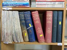 A collection of transport related books and ephemera comprising complete Wonders of World