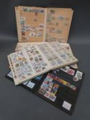 Four stockbooks of mixed Commonwealth and foreign stamps,