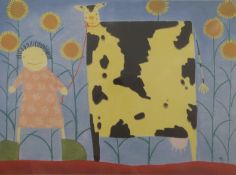 Mackenzie Thorpe signed limited edition print, 494/750, 