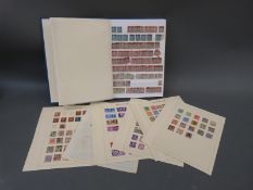 A well-filled stockbook of Great Britain stamps, Victoria-QEII, but mostly early issues,