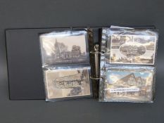 A postcard album featuring Worcestershire, Evesham, Honeybourne, Cropthorne, Hampton Ferry,