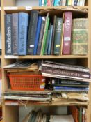 A large quantity of 1930s and later garage equipment catalogues, car and vehicle parts,