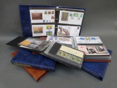 Five albums of GB first day covers and an album of presentation packs, covers,