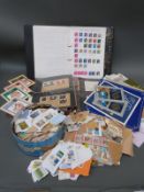 A quantity of loose stamps,