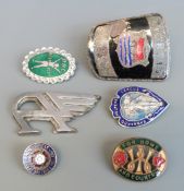 A Morris 8 car radiator badge,
