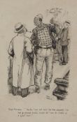 Charles Grave / Chas Grave (1886-1944), British cartoonist for Punch magazine,