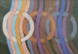 Carolyn White (1945-2013) pastel 'Prism Visualisation 2008',