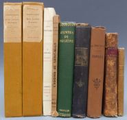 La Fontaine Fables 1896, Oeuvres de Moliere,