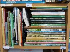 A quantity of railway books including many relating to narrow gauge lines and rolling stock,