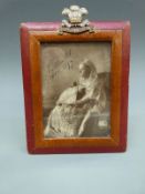 Jubilee albumen photograph of Queen Victoria, signed in ink to the front,
