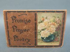 A Promise Prayer Poetry box by Henry Coleman and Co. Ltd Dominion House, Bartholomew Close, London.