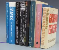 The English Patient by Ondaatje, Devil May Care, Joanna Trollope, Graham Greene, Martin Amis,