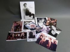 Harry Potter cast signed photographs / autographs including Maggie Smith,