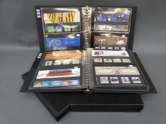 Three albums of GB presentation packs 1982-1995