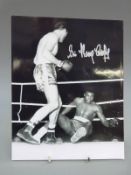 Henry Cooper signed photograph