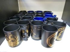 Twenty-seven Commemorative Imperial tankards including Apollo 11, Britain into Europe,