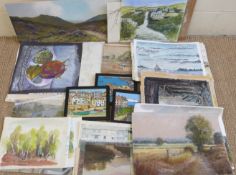 Approximately forty pastel,