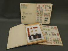 Three stockbooks containing a very large accumulation of mint and used stamps from GB Commonweath,