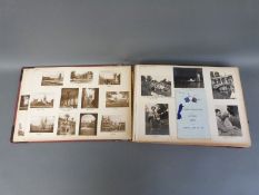 A large 1930-1932 photograph album relating to Marion McMeekan, nee Percival, of Kimsbury House,