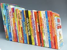 A collection of largely 1970s annuals, to include TV comic, Diana, Top of the Pops, Wombles,